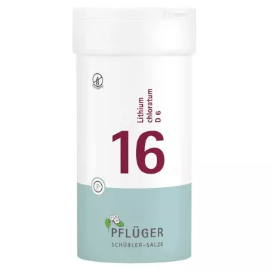 BIOCHEMIE ploegerspleister 16 Lithium chloratum D 6 bl, 400 st BIOCHEMIE ploegerspleister 16 Lithium chloratum D 6 bl, 400 st