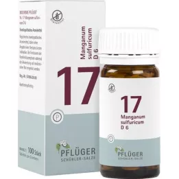 BIOCHEMIE Ploegpleister 17 Manganum sulphuricum D 6 tbl, 100 st