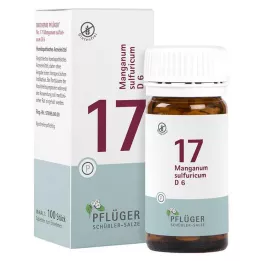 BIOCHEMIE Ploegpleister 17 Manganum sulphuricum D 6 tbl, 100 st