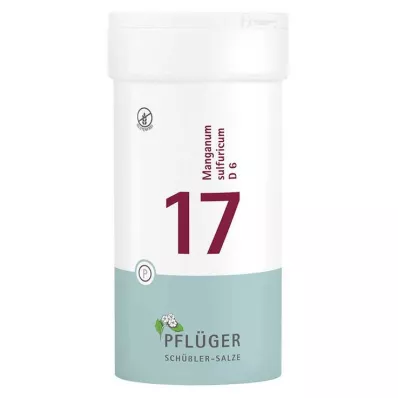 BIOCHEMIE Ploegmakerspleister 17 Manganum sulphuricum D 6 tbl, 400 st