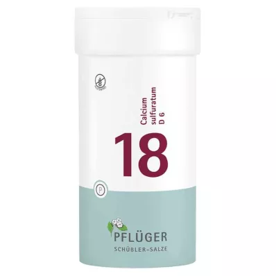 BIOCHEMIE Ploegpleister 18 Calcium sulphuratum D 6 bl, 400 st