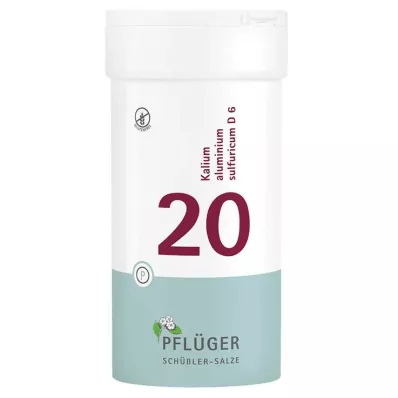 BIOCHEMIE Ploughmans 20 Kaliumalumin.sulphur.D 6 Tab, 400 st