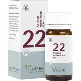 BIOCHEMIE ploegerspleister 22 Calcium carbonicum D 6 bl, 100 st