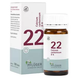 BIOCHEMIE ploegerspleister 22 Calcium carbonicum D 6 bl, 100 st