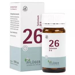 BIOCHEMIE Pflüger 26 Selenium D 6 tabletten, 100 st
