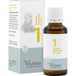 [ploughmans Remedy 1 Calcium fluoratum D 12 druppels, 30 ml