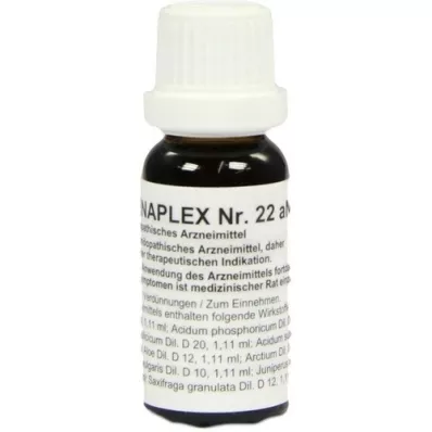 REGENAPLEX Nr.22 aN druppels, 15 ml