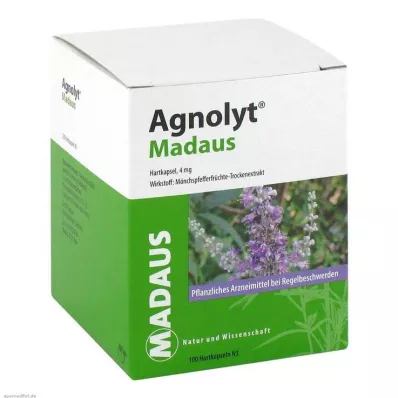 AGNOLYT MADAUS Harde capsules, 100 stuks