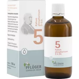 BIOCHEMIE ploegerspleister 5 Kalium phosphoricum D 6 druppel, 100 ml