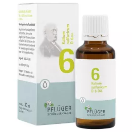 BIOCHEMIE Ploughmans 6 Kalium sulphuricum D 6 druppels, 30 ml