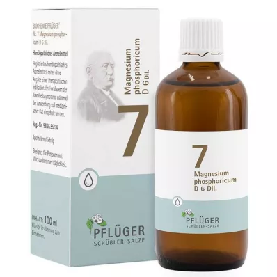 BIOCHEMIE ploegerspleister 7 Magnesium phosphoricum D 6 Tro, 100 ml BIOCHEMIE ploegerspleister 7 Magnesium phosphoricum D 6 Tro, 100 ml