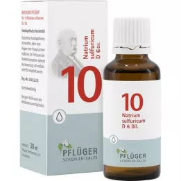 BIOCHEMIE Ploegerspleister 10 Natrium sulphuricum D 6 druppel, 30 ml