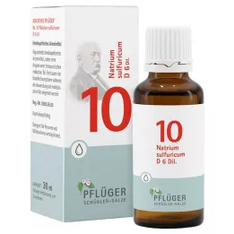 BIOCHEMIE Ploegerspleister 10 Natrium sulphuricum D 6 druppel, 30 ml