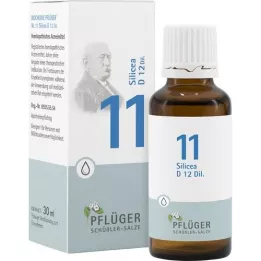 BIOCHEMIE Ploughmans 11 Silicea D 12 druppels, 30 ml