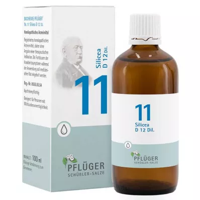 BIOCHEMIE Ploughmans 11 Silicea D 12 druppels, 100 ml