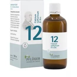 BIOCHEMIE Ploughmans Remedie 12 Calcium sulphuricum D 6 druppel, 100 ml