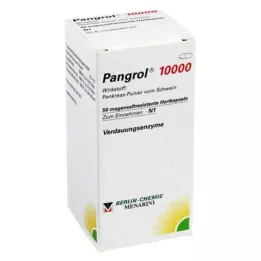 Pangrol 10000 harde capsules met maagsapresistente omhulde huid, 50 stuks