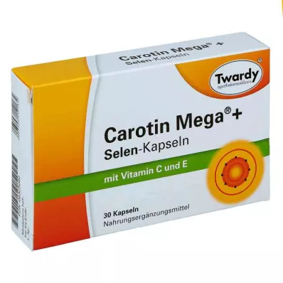 CAROTIN MEGA+selenium capsules, 30 stuks CAROTIN MEGA+selenium capsules, 30 stuks