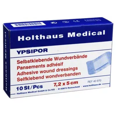 WUNDVERBAND Ypsipor steriel 5x7,2 cm, 10 stuks WUNDVERBAND Ypsipor steriel 5x7,2 cm, 10 stuks