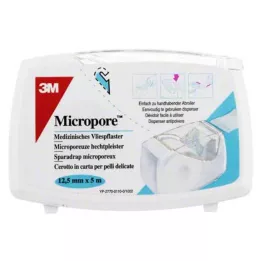 MICROPORE Gipsvlies 1,25 cm x 5 m met abr.1530NP-0SD, 1 st