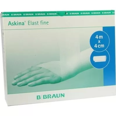 ASKINA Elastisch fijnverband 4 cmx4 m los, 20 st