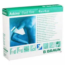 ASKINA Elastisch fijnverband 4 cmx4 m los, 20 st
