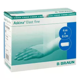 ASKINA Elastisch fijnverband 6 cmx4 m los, 20 st