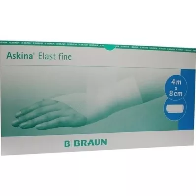 ASKINA Elastisch fijnverband 8 cmx4 m los, 100 st