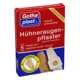 GOTHAPLAST Cornmed maïspleister 2x6 cm, 5 stuks