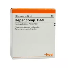 HEPAR COMP.Hielampullen, 10 stuks