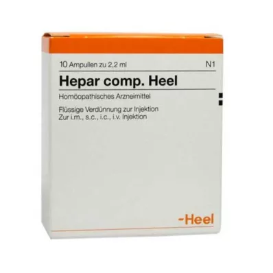 Hepar comp.Hielampullen, 10 st Hepar comp.Hielampullen, 10 st