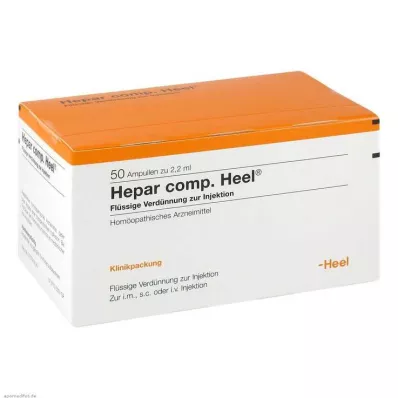 HEPAR COMP.Hielampullen, 50 stuks