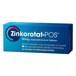 ZINKOROTAT POS enterische tabletten, 50 stuks