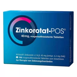 ZINKOROTAT POS enterische tabletten, 100 stuks