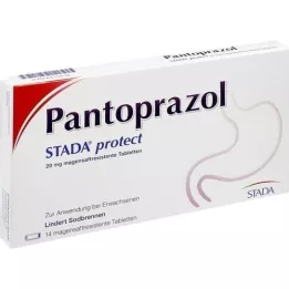 PANTOPRAZOL STADA protect 20 mg enteric-coated tablet, 14 stuks