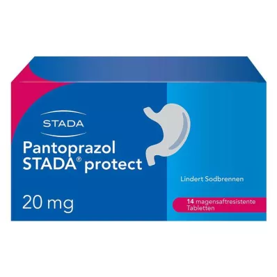 PANTOPRAZOL STADA protect 20 mg enteric-coated tablet, 14 stuks PANTOPRAZOL STADA protect 20 mg enteric-coated tablet, 14 stuks