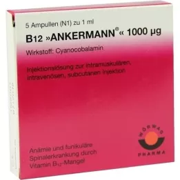 B12 ANKERMANN 1.000 μg Ampullen, 5X1 ml