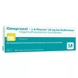 [1a Pharma 20 mg voor maagzuur HKM, 14 stuks