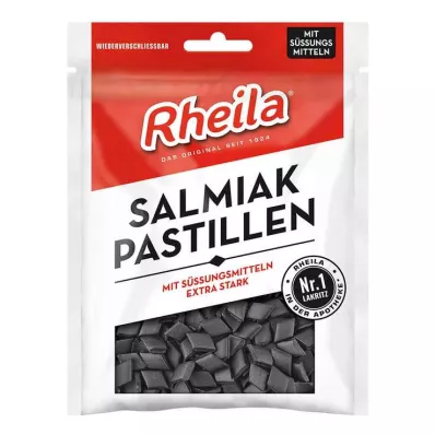RHEILA Salmiak pastilles suikervrij, 90 g