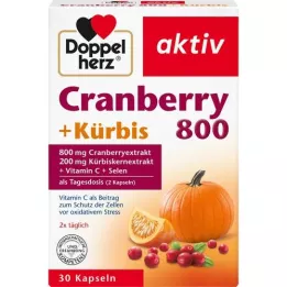 DOPPELHERZ Cranberry+Pompoen Capsules, 30 Capsules