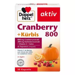DOPPELHERZ Cranberry+Pompoen Capsules, 30 Capsules