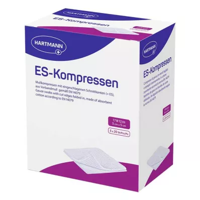 ES-Kompressen steriel 5x5 cm grootverpakking, 5x20 stuks