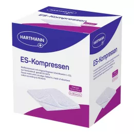ES-KOMPRESSEN steriel 7,5x7,5 cm 12x grootverpakking, 5X20 st