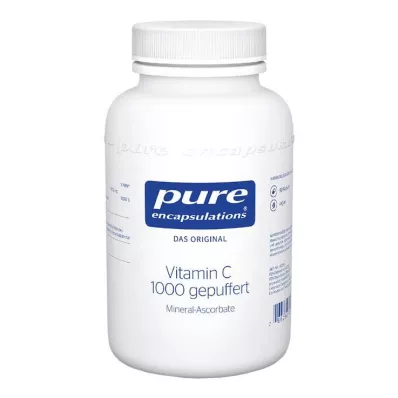 PURE ENCAPSULATIONS Vitamine C 1000 gepofte capsules, 90 stuks