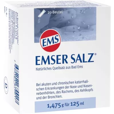 EMSER Zout 1,475 g poeder, 20 stuks