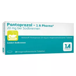 [1a Pharma 20mg voor maagzuur msr.Tab., 14 st