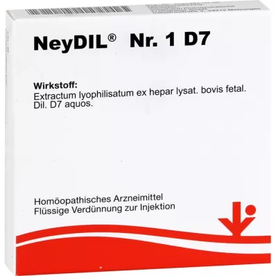 NEYDIL Nr.1 D 7 Ampullen, 5X2 ml