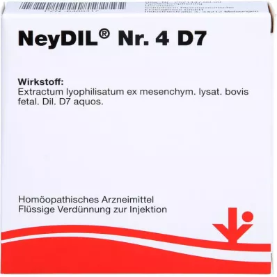NEYDIL Nr.4 D 7 Ampullen, 5X2 ml
