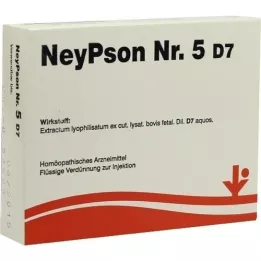 NEYPSON Nr.5 D 7 Ampullen, 5X2 ml