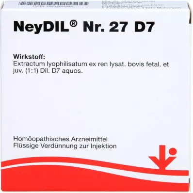 NEYDIL Nr.27 D 7 Ampullen, 5X2 ml